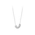 wholesale Sterling Silver Dainty Women's Minimalist Charm Bead Necklace For Delicate Layering-0-0