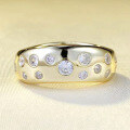 wholesale S925 Gold-Plated Sterling Silver Zhuo Zhifan New Full Star Ring Fashion Jewelry Romantic Series Hot Sale in Europe and America-0-0