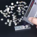 Metal Material, Wholesale Moissanite D-EF VVS 08-30mm Round Hearts and Arrows Loose Stones-0-1