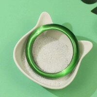 wholesale Metal Cat's Eye Stone Bracelet Genuine Emerald Green Cat's Eye Stone Bracelet Four Widths to Choose From Fashion Women's Style-Inner diameter 58-60 mm  face width 9 mm