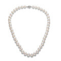 Metal Freshwater Pearl Necklace, Mother's Day Gift-0-3