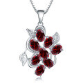 wholesale S925 silver jewelry with a design aesthetic, topaz pendant,,-0-8