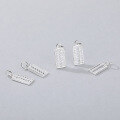 wholesale S925 Sterling Silver Abacus Pendant Single Drop Ingot Lucky Bag Silver Accessories Bamboo Knot DIY Bracelet Wholesale Manufacturer-0-3
