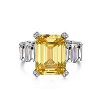 wholesale 925 Sterling Silver Zircon Ring Women Small Band 8A Main Stone Full Diamond Hand Jewelry Sparkling Ring Wholesale Women-White Gold DY120337 9