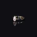 wholesale 9/10/14/18k Gold, Platinum Fashion Teardrop 08ct Lab-Grown Diamond Ring Setting, Real Diamond Engagement Ring-0-1