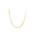 wholesale Sterling Silver S925 Korean Style Elegant Ins-style Flat Snake Chain Necklace Choker D8105-0-4
