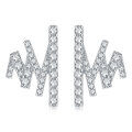 wholesale 925 Sterling Silver Cross-Border Hot-Selling Stud Earrings with Design Sense, European and American Fashion Ear Jewelry, European and American Big Brands Dior-style Earrings, Ins Wholesale-0-0