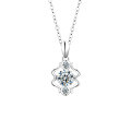S925 Sterling Silver Moissanite Zodiac Necklace for Women-0-12