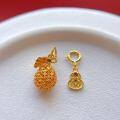wholesale Metal: 925 ancient silver gold-plated fittings, purse, Tsangpa Gyare, gourd, vajra bell pendant, tassel pendant for DIY-0-3
