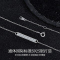 925 Sterling Silver Full Pavé Star Pendant Necklace for Women-0-0