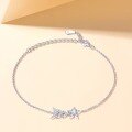wholesale 925 Silver Star Bracelet, Ins European and American Fashion Brand Same Style Hand Jewelry with Design Sense-0-4