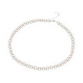 Metal Vintage Two-Layer Pearl Necklace, Women's Elegant Designer Choker-0-3