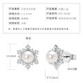 S925 Sterling Silver Light Bulb Freshwater Pearl Earrings-0-18