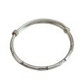 wholesale 9999 Silver Lazy Kitten Gold-Traced Antique-Style Bracelet, Cute and Sweet Simple Student Adjustable Bangle-0-4