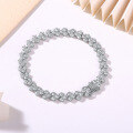 wholesale 925 Silver Cross-Border Moissanite 30 Triangle Fashion Unisex Tennis Bracelet forE-commerce-0-2