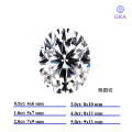 Metal Material, D Color VVS Moissanite Fancy Shape, 05-3ct with GRA, Wuzhou Factory Direct Cross-Border Supply-0-5