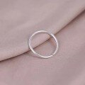 wholesale 925 Sterling Silver Ultra-thin Full Body Polished Plain Ring For Women-0-2