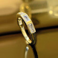 wholesale Gold-plated rectangular zircon ring 25*5mm, new Wish style by MuJing Jewelry, hot-selling in cross-border markets-0-2