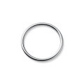 wholesale S925 Sterling Silver 12mm Thin Plain Circle Ring Minimalist Line Ring INS Fashion Simple Jewelry R00262-0-4