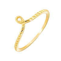 wholesale 925 Silver Gold-Plated Fine Stackable Rings for Women, Japanese-Inspired Light Luxury Jewelry, Summer New Collection, Wear Alone or Layered Factory Direct Supply-Versatile Geometric Women's Ring - Can Be Paired with a Main Ring  Mido No. 7