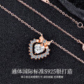 Sterling Silver Runaway Princess Dainty Bow Butterfly Necklace-0-0
