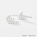 wholesale S925 Sterling Silver Star, Cloud, and Moon Combination Set Earrings, Small and Exquisite Minimalist Jewelry-0-7