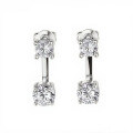 Sterling Silver New Minimalist Moissanite Stud Earrings for Cross-Border Hot Sale-0-1