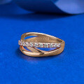 wholesale S925 Silver Triple Coiled Ring with Luxurious and Fashionable Design, Same as Xiaohongshu-0-1