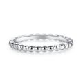 wholesale Sterling Silver Small Pavé V-Shaped Ring Set with Zirconia for Women, Stackable Thin Band for Index or Pinky Finger Fashion-0-14
