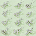 wholesale S925 Silver New Classic Twelve Zodiac Signs Series Pendant with D Color Moissanite, Unisex Necklace-0-4