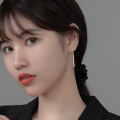 wholesale Metal: S925 Silver Summer minimalist single stick earrings long straight bar line women's Korean style ear accessories G9879-0-1