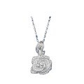 wholesale S925 Silver New Camellia Necklace for Women Rose Flower Chinese Style Elegant Collarbone Pendant Versatile Accessory Live Stream Drop Shipping-0-4