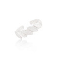 wholesale S925 Sterling Silver 905 Wire Drawing Texture Leaf Ring for Women, Minimalist Cold Tone Small Original Ins Style Simple Open Adjustable Silver Ring-0-0