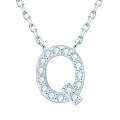 S925 Sterling Silver Necklace with Moissanite Pendant, Unisex Classic Style, Clearance Shipping Included-0-16