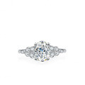 S925 Silver 15ct Oval Moissanite Ring for Women, Live Wholesale-0-1