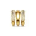 925 Silver Gold-Tone Stackable Rings, Ins Style, Hypoallergenic, Amazon Best-Seller, Customizable-0-0