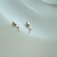 wholesale 9K Gold Tulip Pendant from a Korean Wholesaler-9k per piece
