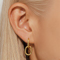 wholesale Metal Brass With Rhinestones, Trendy Ear Cuffs, Minimalist Exaggerated Earrings For-0-3