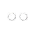 wholesale Pure Silver Korean Style Irregular Broken Silver Ear Clips for Women, Small and Minimalist Design, Light Luxury and Versatile Personality Earrings-0-4