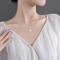 wholesale 925 Sterling Silver Natural Freshwater Pearl  Necklace For Women,-0-4