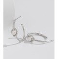 wholesale 925 Sterling Silver Women's Earrings, Minimalist and Niche High-End Sense Freshwater Pearl Earrings for Mother's Day, Mother's Style Earrings-0-13