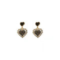 wholesale 925 Sterling Silver French Love Heart Earrings New Trendy Niche Design Heart-shaped Earrings Minimalist-0-4