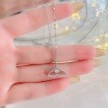 wholesale S925 Sterling Silver Mermaid Tail, You Are My Everything, Exquisite and Versatile Set Necklace for Women, Winter Luxury, Unique Design, Premium Feel-0-2