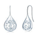 S925 Silver D Color Moissanite Cross-Border Fashion Earrings for Women-0-4