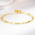 Sterling Silver Adjustable Fairy Bracelet, DIY Bead Ins Style-0-0