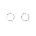 wholesale S925 Sterling Silver Women's Minimalist Hoop Earrings, Small Designer Ear Clips-0-11