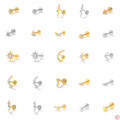 wholesale S925 Sterling Silver Flat Head Threaded Body Piercing Ear Studs and Nose Rings-0-0