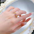 wholesale S925 Silver, Mu Jing Jewelry 5*7 Violet Ring Lace Row Ring Vintage Palace Style Advanced Live Xiaohongshu-0-3