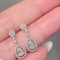 wholesale Metal: 925 Sterling Silver, Zhuozhifan Jewelry New European and American Vintage Style Teardrop Earrings for Women, Hot Selling on AliExpress and Wish-0-0