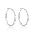 wholesale S925 Sterling Silver Minimalist Geometric Hoop Earrings for Women, Small and Simple, High-End Style-0-0